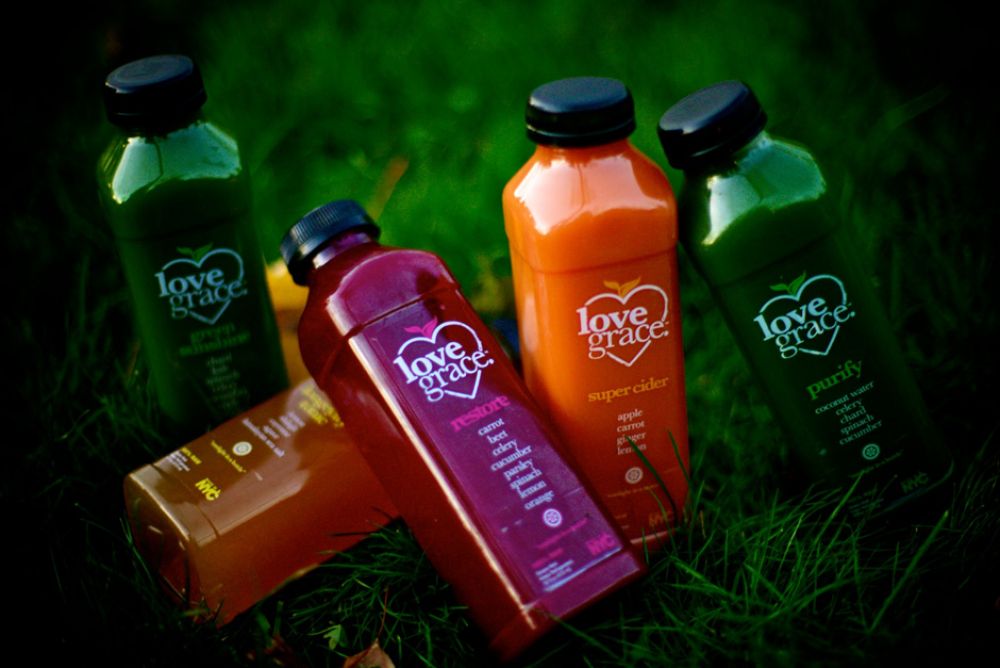 Food Made In America: Love Grace, Raw, Organic Cold-Pressed Juices, Smoothies, and Elixirs