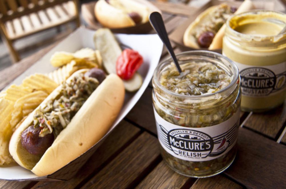 Food Made In America: McClures Pickles, Pickles, relish and potato chips